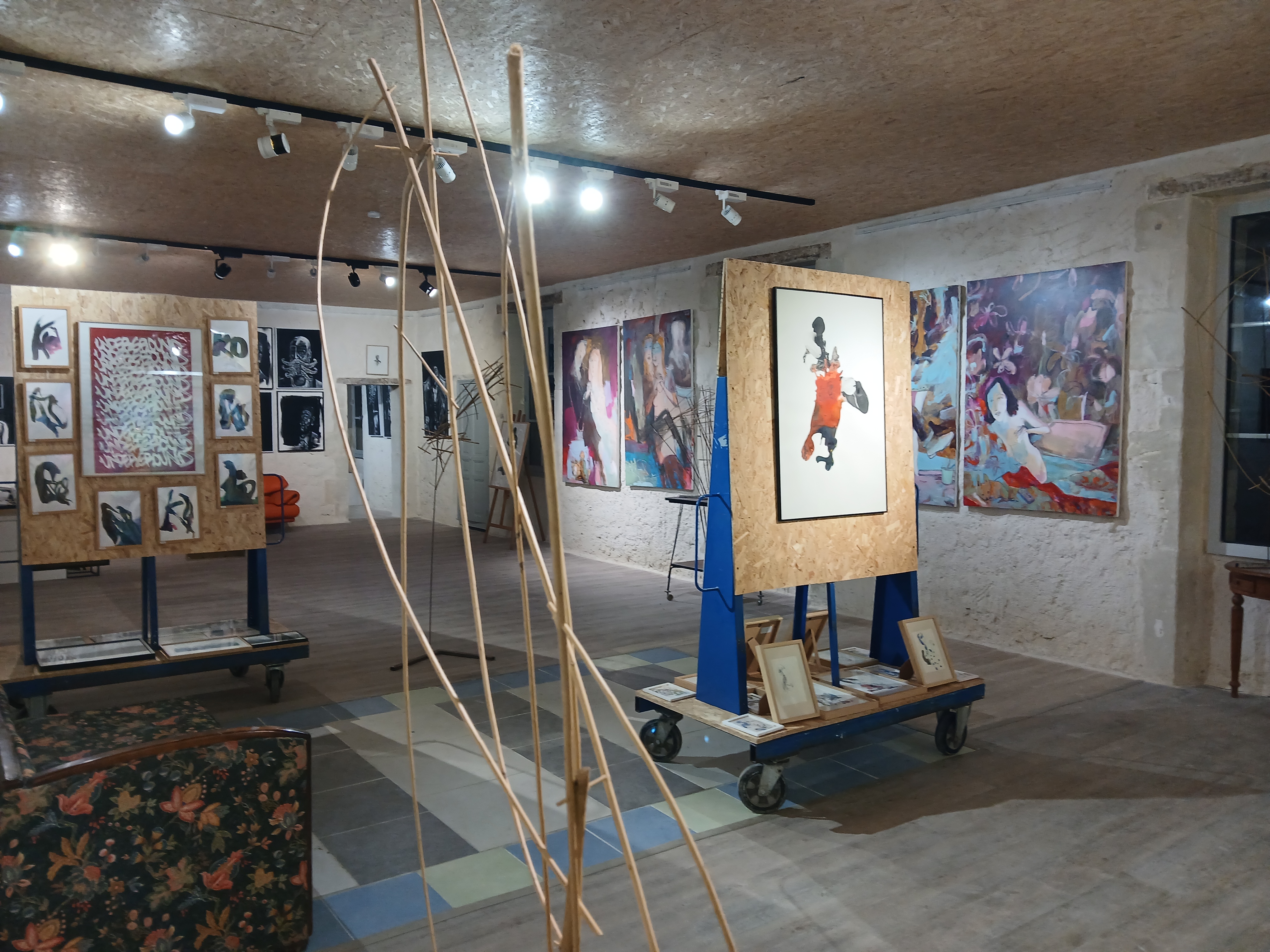 Vue de l'exposition REBOOT