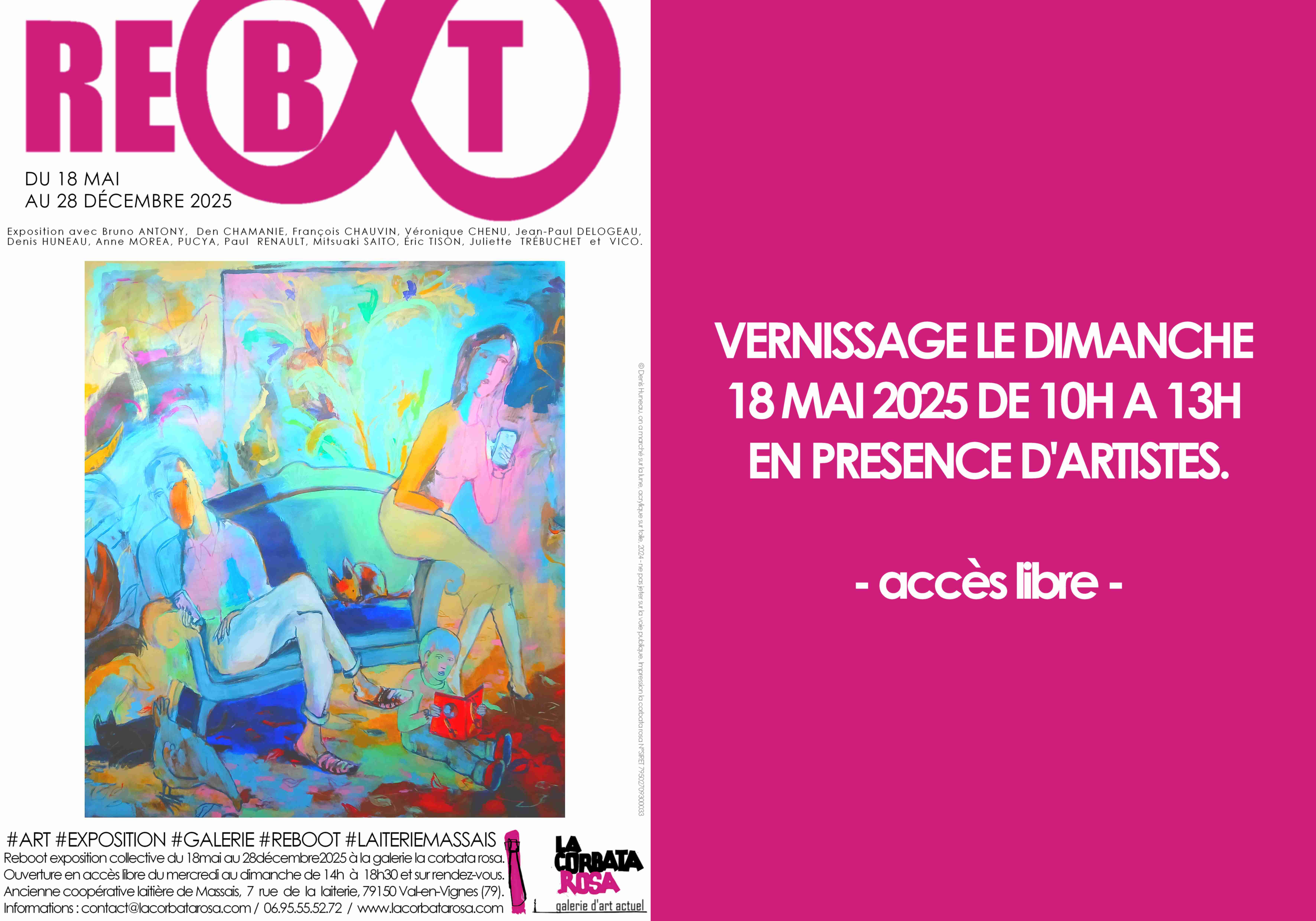 invitation vernissage REBOOT